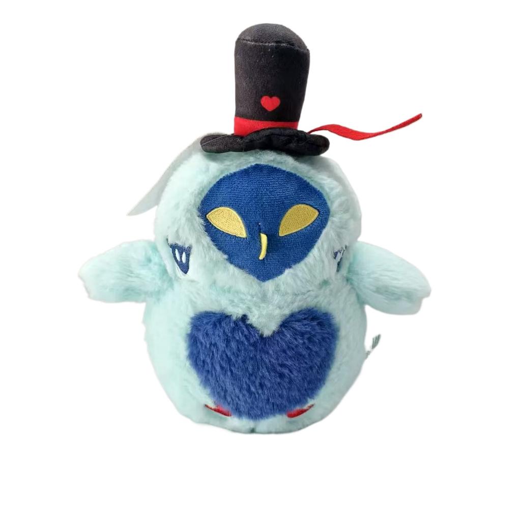 25CM New Anime Hazbin Hotel Hell Alastor The Radio Devil Cat Plush Toy Easter Sunday Cartoon Game Movie Peripheral Fan Kid Gifts