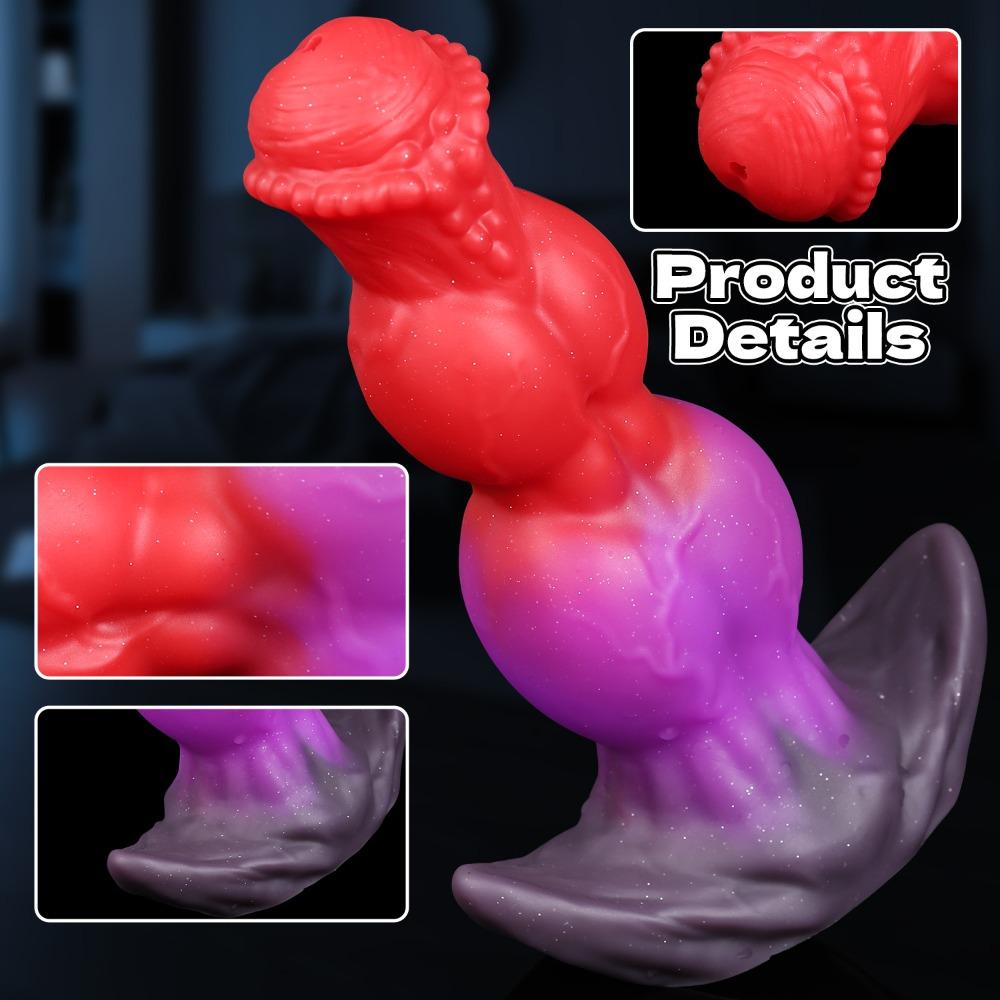 Wassersprüh-Spezialform-Analstecker Extra Großer Anal-Dilatator Für Männer Frauen