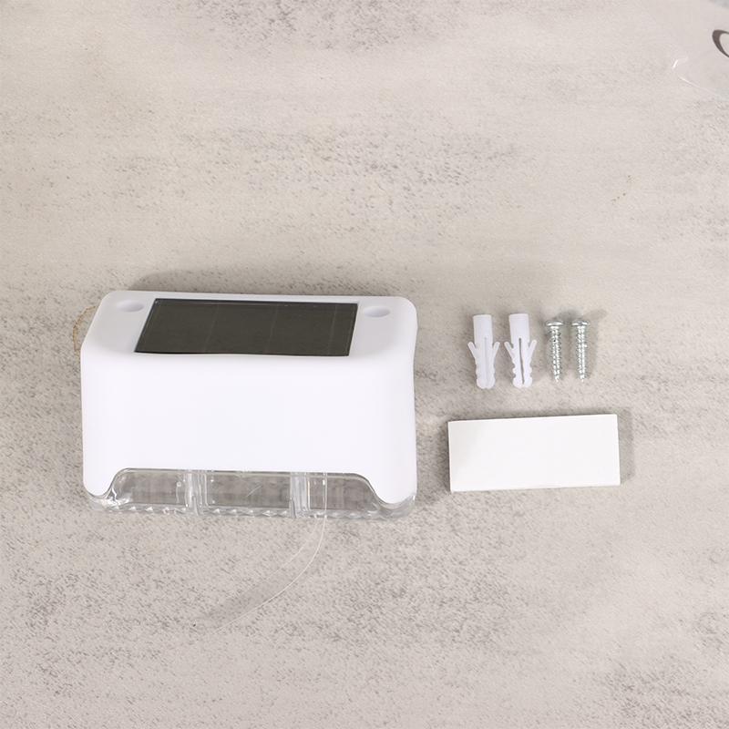 

Солнечный свет на палубе, водонепроницаемые солнечные садовые лампы для перил, лестниц, ступеней, патио, дорожки White light