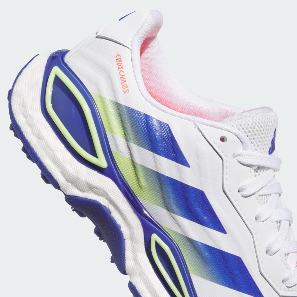 adidas WOMEN'S CODECHAOS 27 SPIKELESS GOLF KI5750 Women's Performance Sports Shoes Cloud White / Dual Indigo / Frozen Lemon