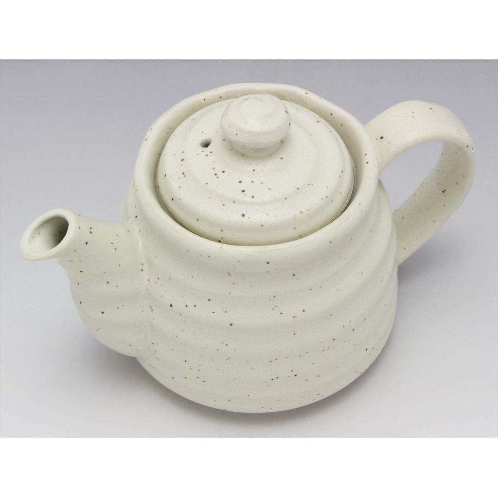 Mino Ware Pot, White Glaze, Made In Japan, 500-19