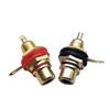 4/10Pcs 3.5Mm Av Plug Nickel Plated Female Socket Lotus Connector Chassis Panel Mount Adapter Audio Terminal Plug