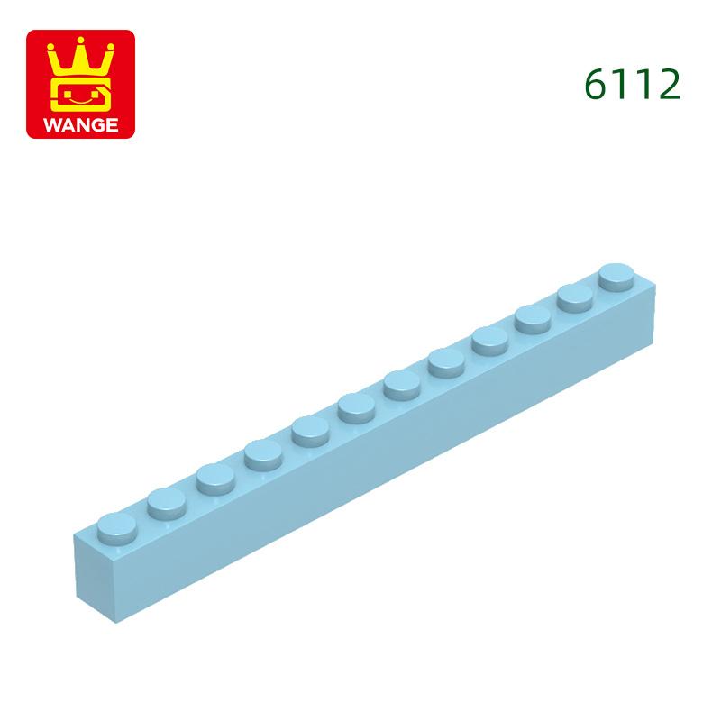 Non-Toxic 22 Pcs/Lot 6112 1X12 High 12 Hole Building Block Moc Color Accessories Compatible With Brick Diy Children'S Toy Assembly Gift
