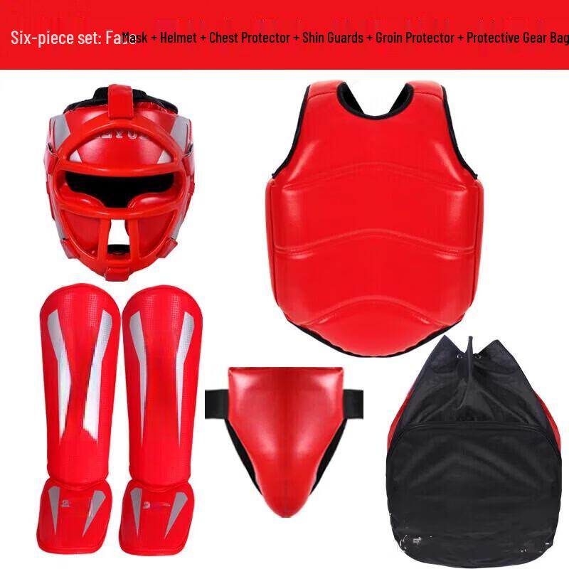 Junshi Boxing & Sanda Protective Gear Set