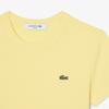 [Lacoste] Women's Slim Fit Ribbed Short-Sleeve T-shirt TF5538-56G107