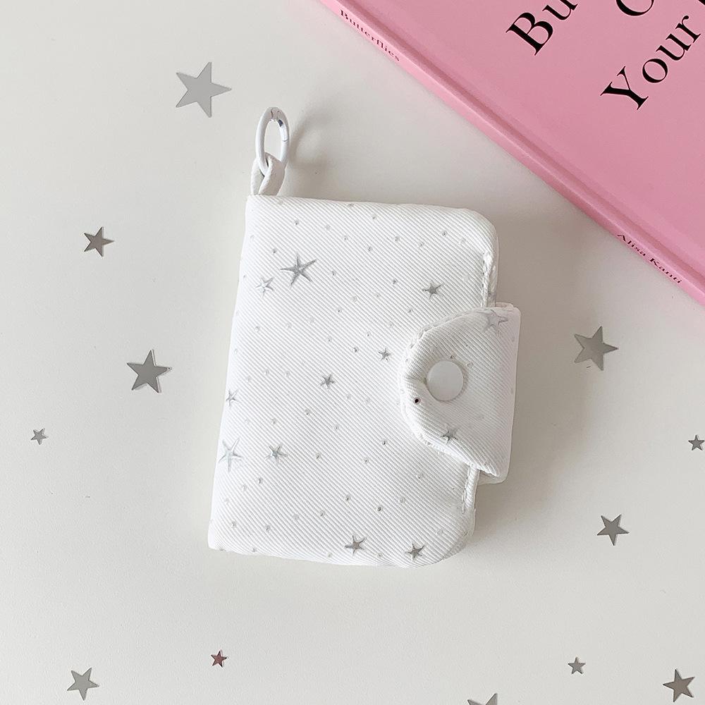 Mini Porta-Moedas Estilo Coreano: Porta-fones de ouvido, batom, cartão e chaves portátil