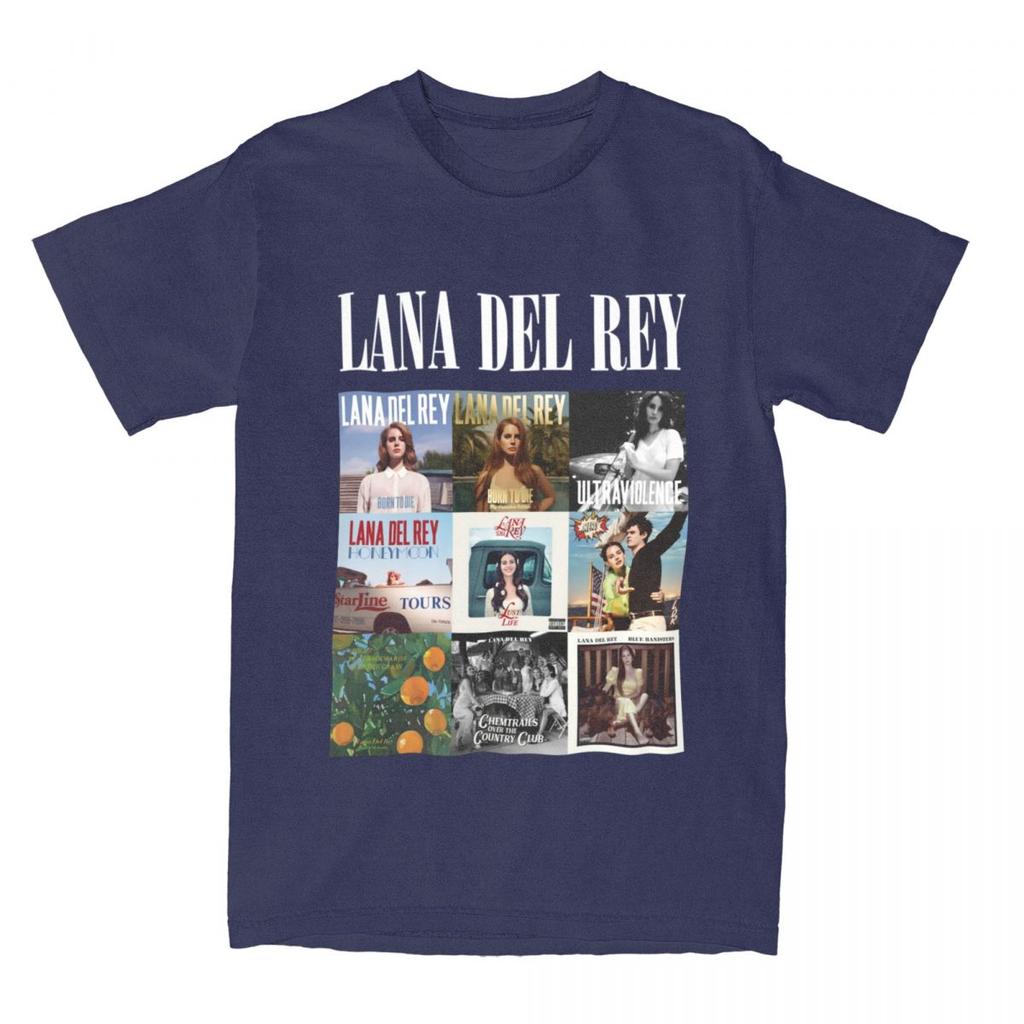 Lana Del Rey T Shirts Merch Unisex Women Pure Cotton Novelty Fashion Singer Tshirt Short Sleeve Clothes New Arrival