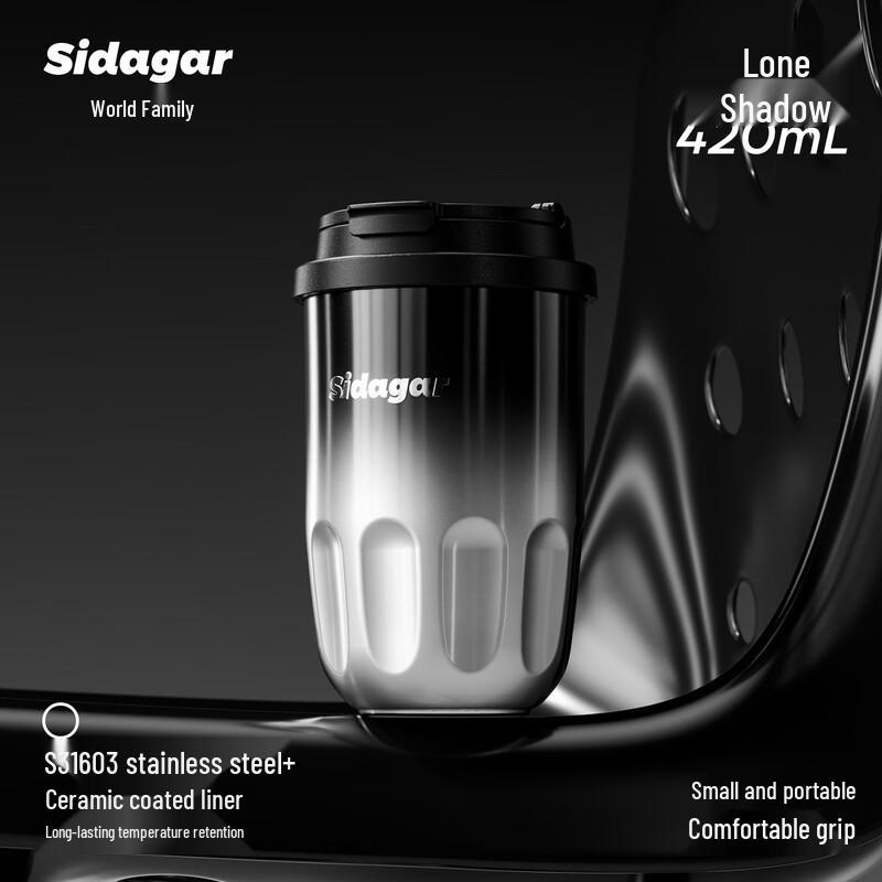 Shidajia Portable Insulated Travel Mug 420ML