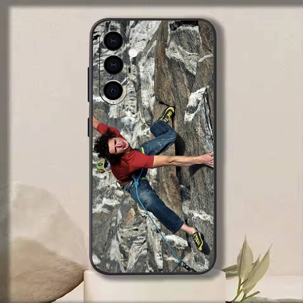Adam Ondra   Phone Case Black Silicone Soft For Samsung Galaxy A73,A72,A71,A70,A53,A52,A51
