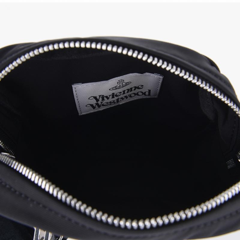 Vivienne Westwood Jackson Nylon Satchel Small Crossbody 4803000bu W001y N401