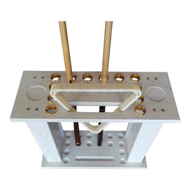 ART&LIVING 16-Hole Floor-Standing Billiard Cue Rack