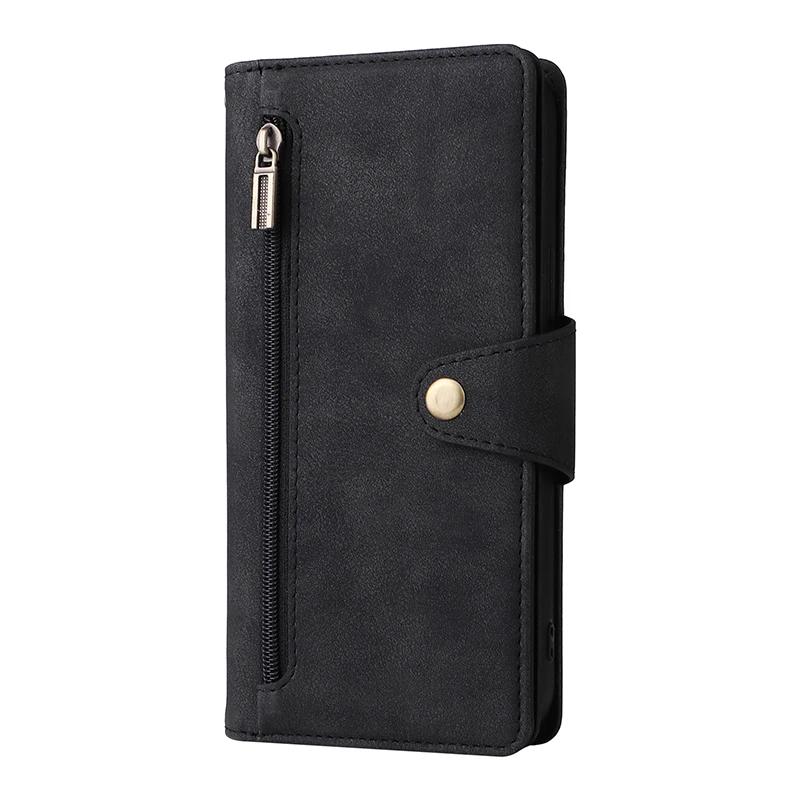 For Oneplus Nord 2 5G N10 N100 N20 N200 N300 Wallet Zipper Multi-card Leather Case 1+ 10 Pro 5G 9 Pro 8 7 7T Pro Phone Cover