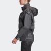 Adidas X Stella McCartney Run Ult Jacket Color Block Printed Hooded Woven Jacket Women Jacket Gray EA2162