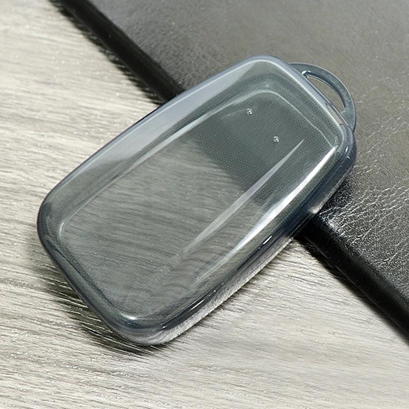 TPU Transparent Car Remote Key Case Cover Shell Fob For Toyota Prius Camry Corolla CHR C-HR RAV4 Land Cruiser Prado Protector