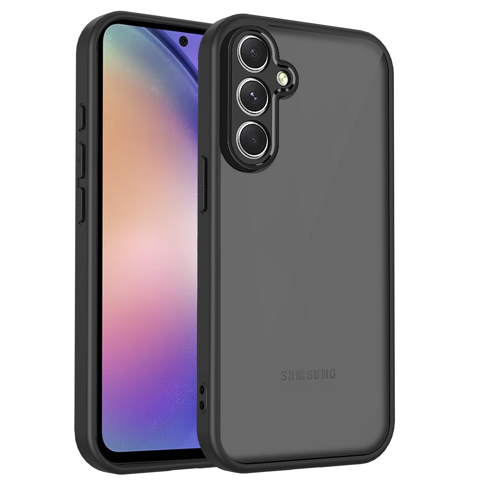 

Матовий Прозорий Ударостійкий Чохол Для Samsung Galaxy M56 F06 M55 M54 M53 M51 M36 M35 M34 M16 M33 C55 F55 F54 M55S F36 F34 Чохол Galaxy F36 чорний