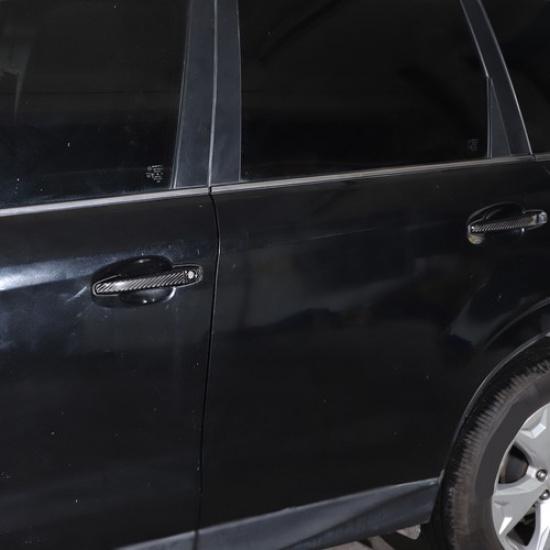 Carbon Fiber Exterior Outer Door Handle Trim Sticker For Subaru Forester 2013-18