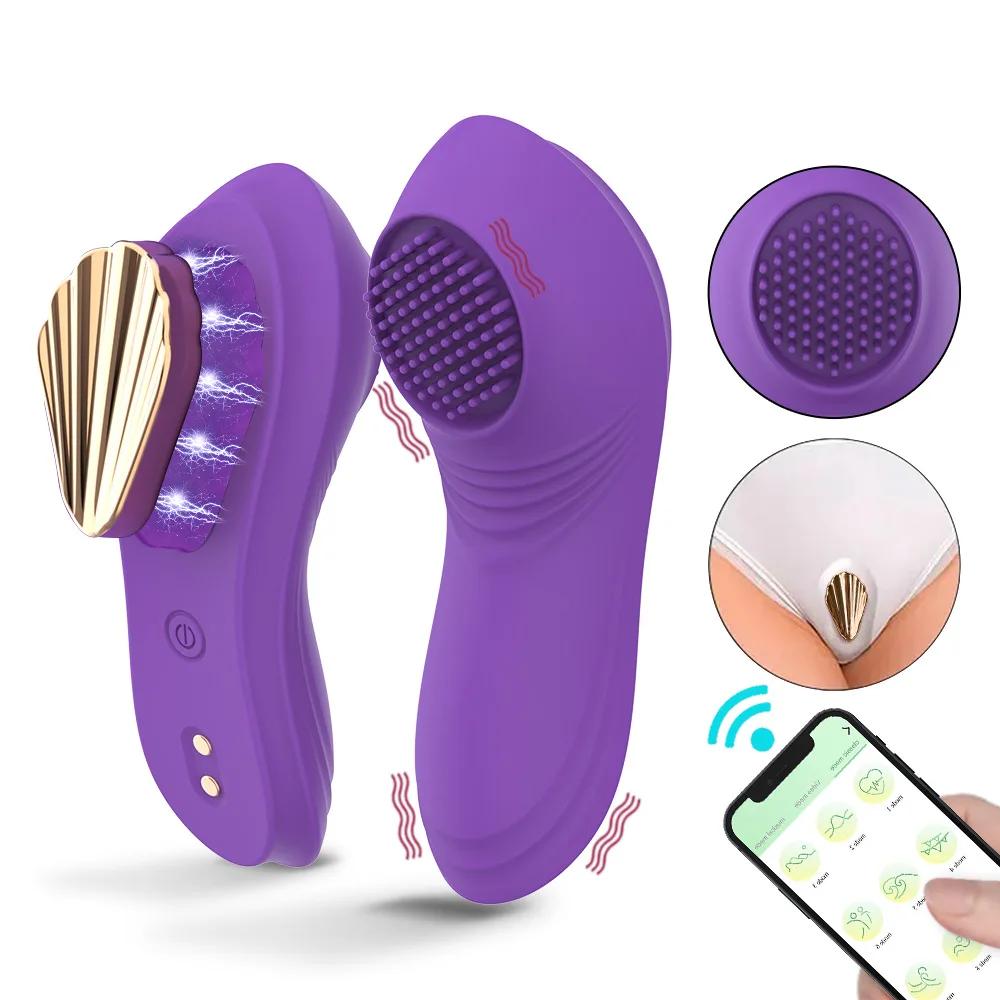 Wearable G Spot Vibrator For Women Clitoris Stimulator Vagina Vibro Panties Massager App Control Masturbators Adults Sex Toys