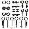 Stainless Steel Tassel Stud Earrings: Fashionable High-End Light Luxury French Earring Set