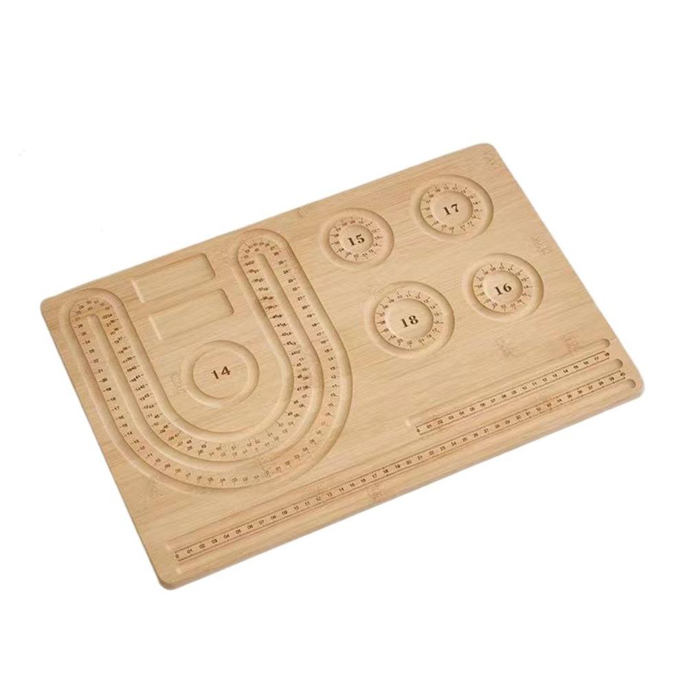 Wooden Beading Mats Trays Fashion Jewelry Making Tray Funny Bracelet Beading Boards Home