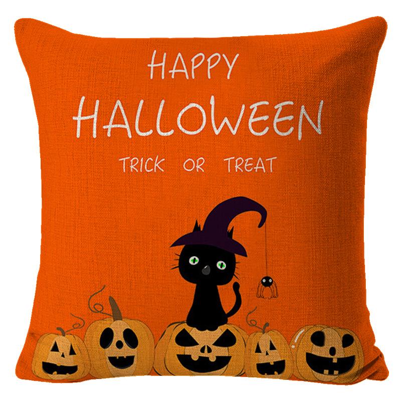 Pillow Christmas Pillowcase Set Home Bed Cushion Cover Office Sofa Waist Cushion