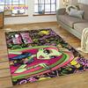 Cartoon Monster High Draculaura Vampire Rug Carpet for Living Room Bedroom Home Decor,Non-slip Decoration for Sofa Doormat Gift