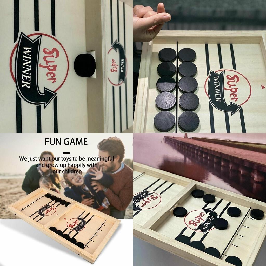 Engaging Kids Fast Sling Puck Game Winner Board Game For Family Fun And Interaction