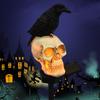 Creepy Solar Garden Lights IP55 Waterproof LED Solar Lights Stakes Resin Solar Powered Light Light Last Up To 8h Halloween Decor