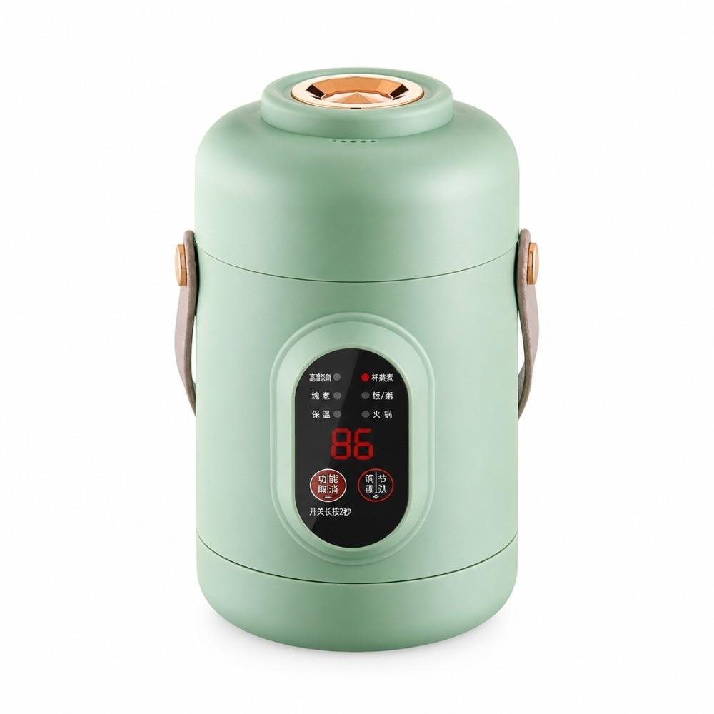 ABS Silicone Stainless Steel Small Cooking Appliance Compact Electric Kettle For Porridge