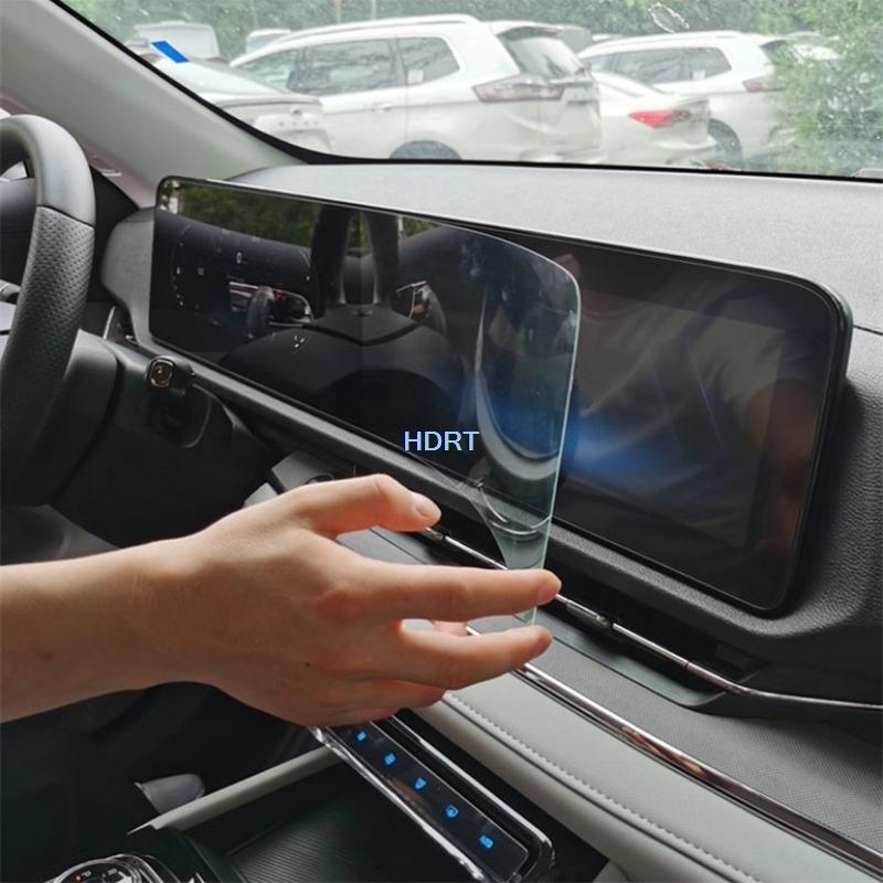For Ford Territory/Equator Sport  + Car Style Interior trument Navigation Display Screen Tempered Glass Film Accessories