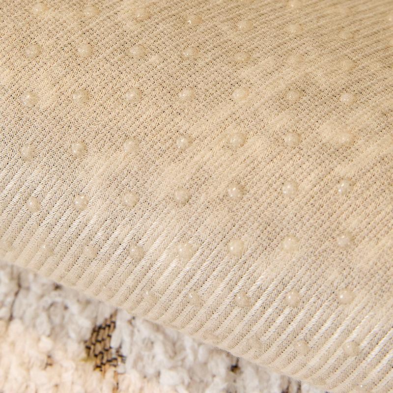 Autumn And Winter Plush New Curved Edge Sofa Cushion Plush Thickened Non-Slip Advanced Sense Irregular Straight Row Seat Cushion Cover Cloth