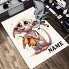 Custom Name Harry Potter Living Room Non-Slip Area Rug Soft Carpet for Bedroom Kids Playroom Sofa Office Home Decor Doormat