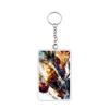 Anime Nezuko Agatsuma Zenitsu Kanroji Mitsuri Cartoon Cool Acrylic Keychain Accessories Figure Pendant Charm Decor Gifts Toys