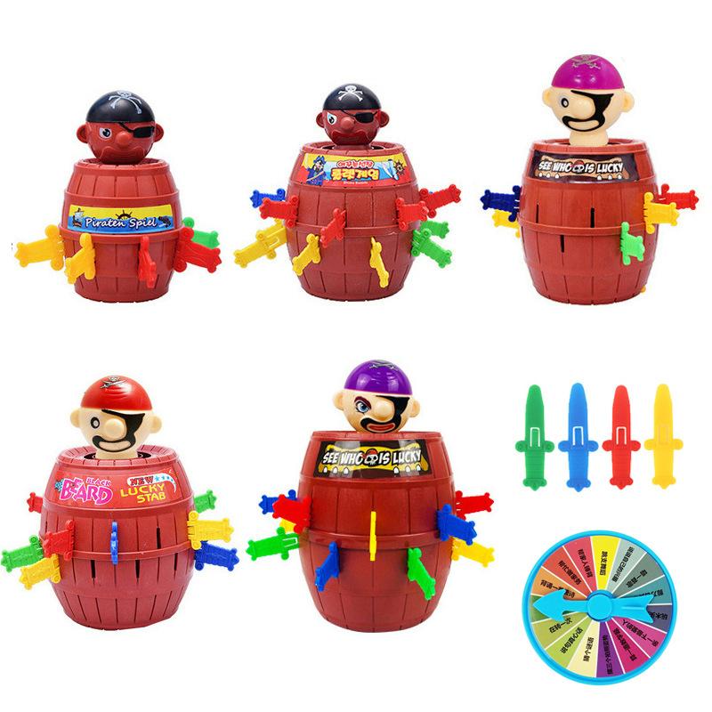 Tricky Pirate Bucket New Fantastic Toys Children'S Educational Toys Desktop Interactive Toys Stall