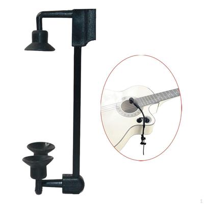 Instrument Microphone Clip Holder Adjustable Mount Clamp Guitar for Ukulele