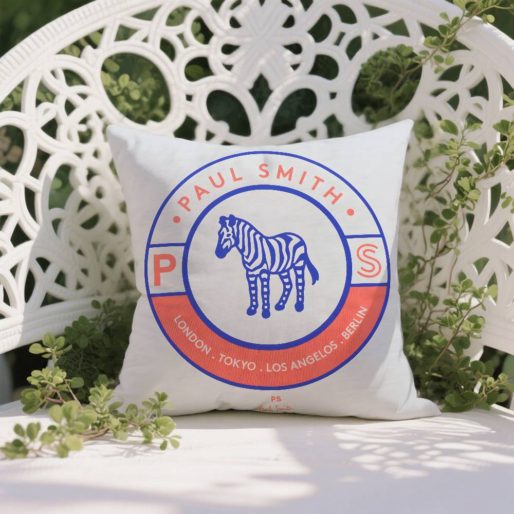 Popular P-Paul Of Cool Smith-B Pillow Case Anti-dustmite Pillowcase Invisible Zipper Silky Short Plush Sofa Cushion Cover