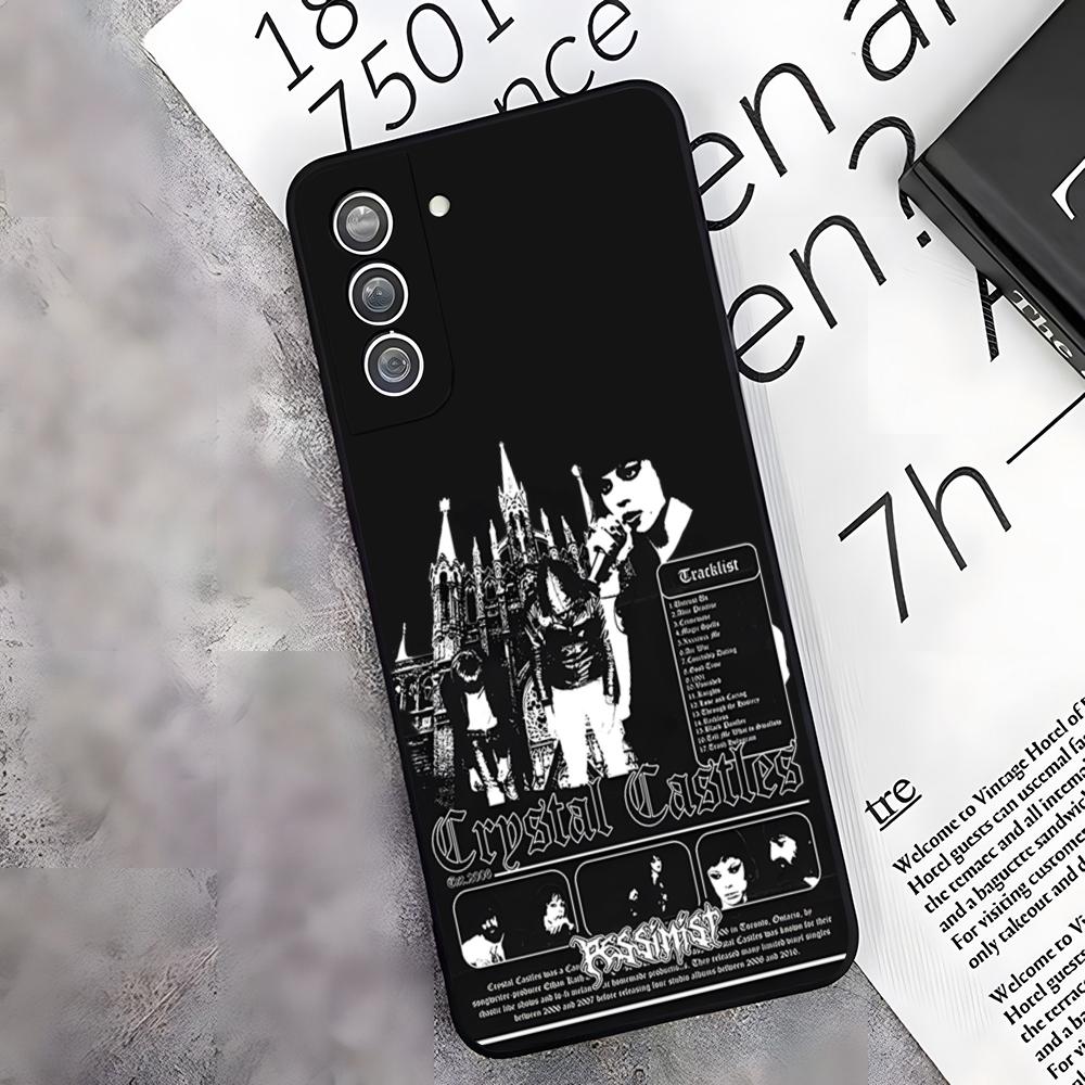 Band C-Crystal Castles Phone Case For Samsung S26 S25 Edge S24 S23 S22 S21 S20 Ultra Plus Fe Galaxy A54 A53 A34 A25 A16 Cover
