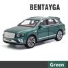 1:24 Bentayga linnamaasturi sulamist luksusautomudel, survevalu metallist mänguauto automudel Kõrge simulatsiooniga mudel Heli ja valguse kollektsioon Lastele poistele kingitus