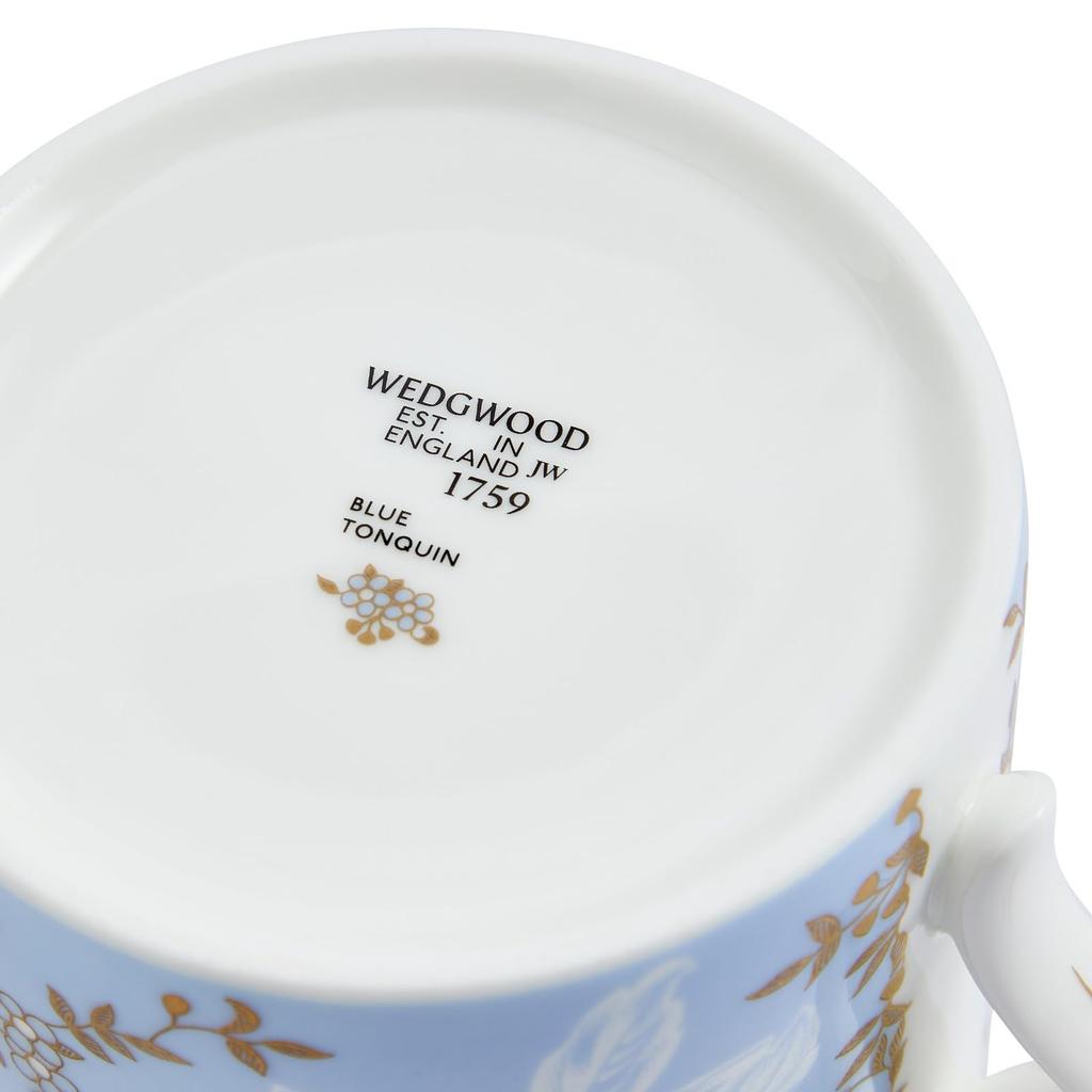 [Officially Imported] Wedgwood Wanderlust Tonkin Mug, Approx. 350ml, Blue, Wedding Gift, 1078223