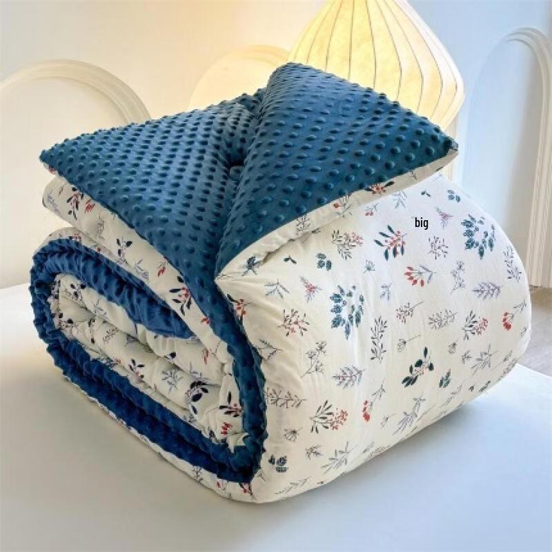 LISM Winter Washable Printed Soybean Quilt