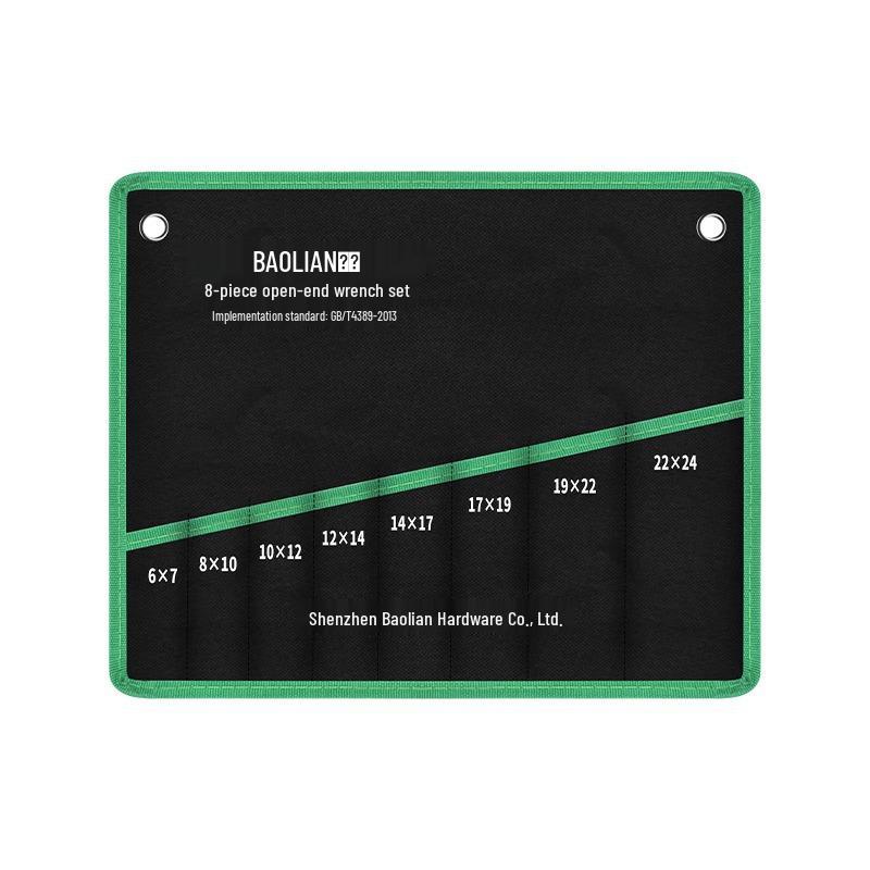 Baolian Multifunctional Tool Bag - Thickened Canvas Storage for Combination and Open-End Torx Wrenches