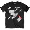 David Bowie-X Smoke Red--Black T-shirt