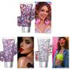 Independent Day Glitter Star Face And Body Gel With Sparkling Shine For Festival Celebration
