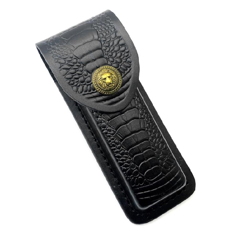 Lederetuis Faltbare Messerscheiden Faltbare Messertaschen 13x3.5cm für Messer
