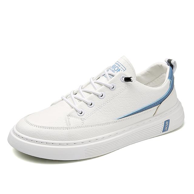 

Белая мужская повседневная обувь высокого качества, удобная кожаная дышащая легкая мужская обувь для прогулок, нескользящая мужская обувь 42