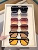 6/10/12/14Pcs Mixed Frame Multicolor Classic Color Glasses Set Cat Eye Glasses Fashion Simple Photo Party Glasses Unisex
