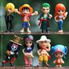 Ultra-Mini One Piece Figurines: Luffy, Chopper, Nami, Zoro Blind Box for DIY Decoration