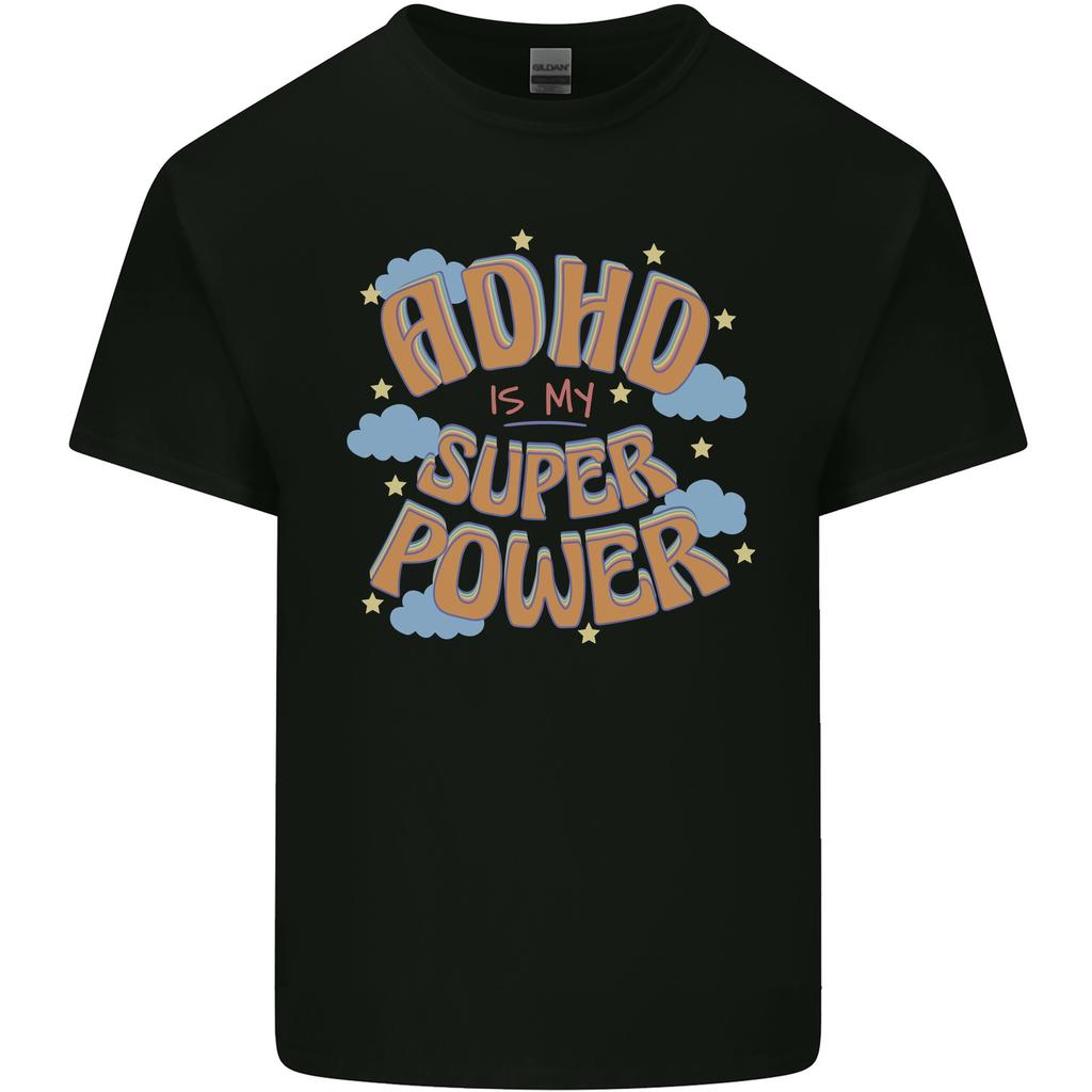 ADHD Is My Superpower Unisexs Light Cotton TShirt