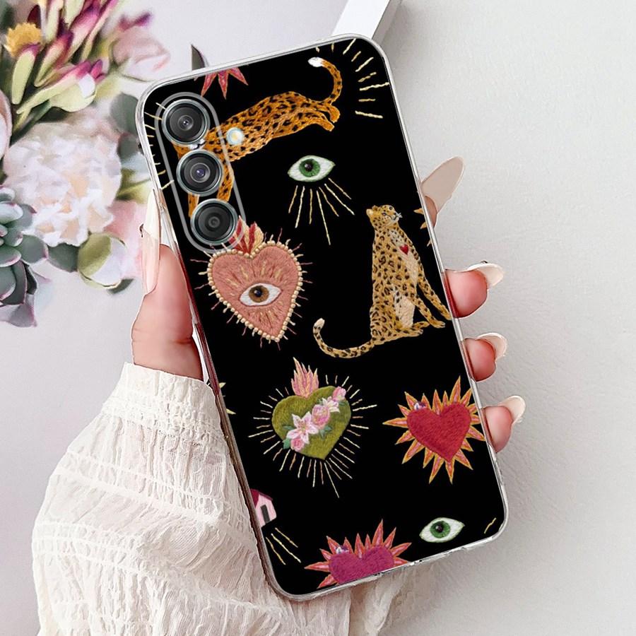 Case for Samsung Galaxy M34 M54 M55 5G New Design TPU Silicone Soft Cover for Samsung M546B  M556B M346B Coque Protective Capa
