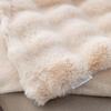 Imitation Rabbit Fur Plush Blanket Winter Warmth Comfortable Blankets Bed Luxury Warm Sofa Cover Throw Blanket and Pillowcase
