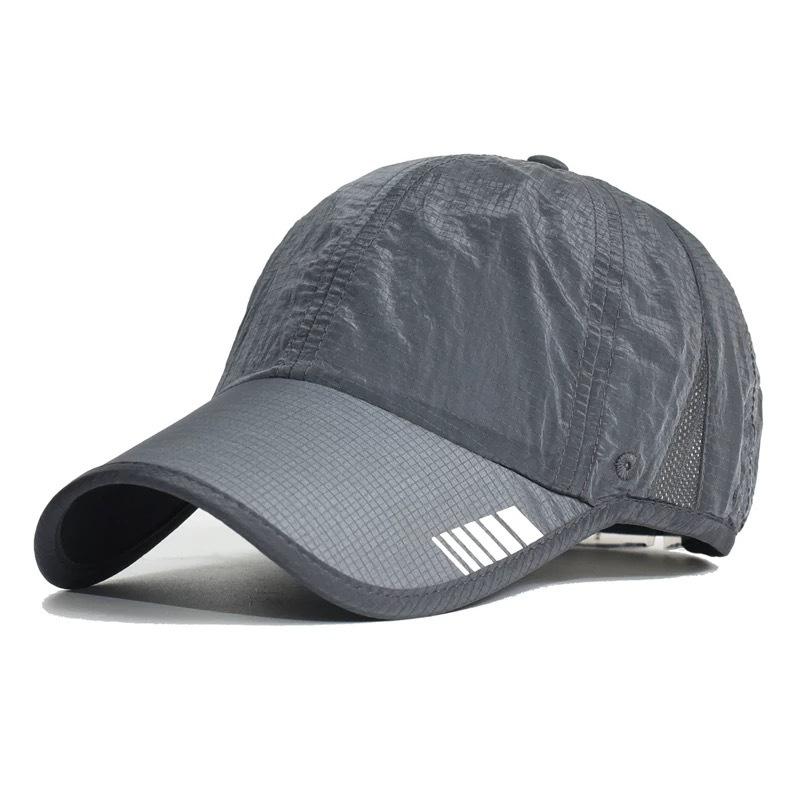 Summer hat men's baseball cap quick-drying outdoor visor sun hat casual thin cap breathable